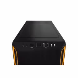 be quiet! Pure Base 600 Window Midi Tower Nero, Arancione - Vista aggiuntiva 8