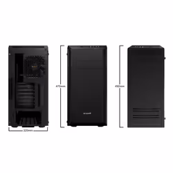 be quiet! Pure Base 600 Window Midi Tower Nero - Vista aggiuntiva 4