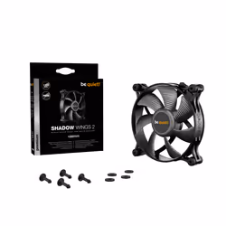 be quiet! BL085 sistema di raffreddamento per computer Case per computer Ventilatore 12 cm Nero - Vista aggiuntiva 5