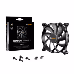 be quiet! Shadow Wings 2 140mm PWM Case per computer Ventilatore 14 cm Nero - Vista aggiuntiva 5