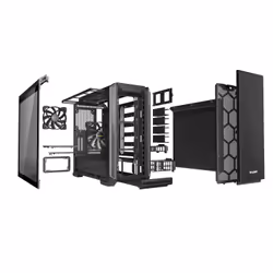 be quiet! Silent Base 601 Window Midi Tower Nero, Argento - Vista aggiuntiva 4