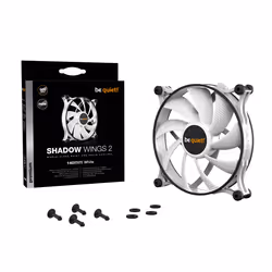 be quiet! BL091 sistema di raffreddamento per computer Case per computer Ventilatore 14 cm Bianco - Vista aggiuntiva 5