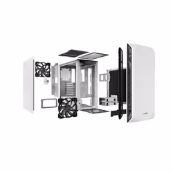 be quiet! BG035 computer case Midi Tower Bianco - Vista aggiuntiva 4