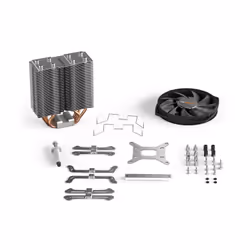 be quiet! SHADOW ROCK SLIM 2 Processore Refrigeratore 13,5 cm Alluminio, Nero, Rame 1 pz - Vista aggiuntiva 7