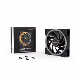 be quiet! Light Wings | 120mm PWM high-speed Case per computer Ventilatore 12 cm Nero 1 pz - Vista aggiuntiva 5