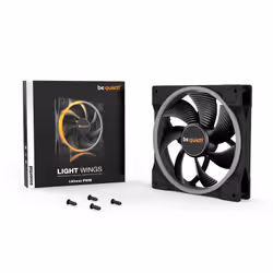 be quiet! Light Wings | 140mm PWM Case per computer Ventilatore 14 cm Nero 1 pz - Vista aggiuntiva 5