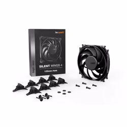 be quiet! SILENT WINGS 4 | 120mm PWM Case per computer Ventilatore 12 cm Nero 1 pz - Vista aggiuntiva 4