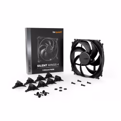 be quiet! SILENT WINGS 4 | 140mm PWM Case per computer Ventilatore 14 cm Nero 1 pz - Vista aggiuntiva 4