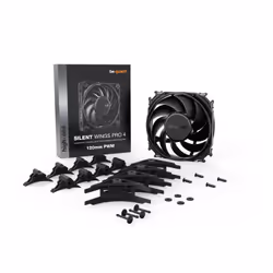 be quiet! SILENT WINGS PRO 4 | 120mm PWM Case per computer Ventilatore 12 cm Nero 1 pz - Vista aggiuntiva 5
