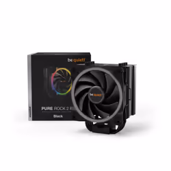be quiet! Pure Rock 2 FX Black Processore Raffreddatore d'aria 12 cm Nero 1 pz - Vista aggiuntiva 5