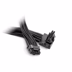 be quiet! 12V-2x6 / 12VHPWR 90° Cable PCI-E 0,7 m - Vista aggiuntiva 4