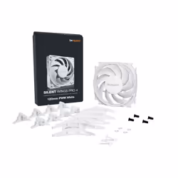 be quiet! BL118 sistema di raffreddamento per computer Case per computer Ventilatore 12 cm Bianco 1 pz - Vista aggiuntiva 5