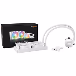 be quiet! LIGHT LOOP 240mm White Processore Raffreddatore di liquidi tutto in uno 12 cm Bianco 1 pz - Vista aggiuntiva 4