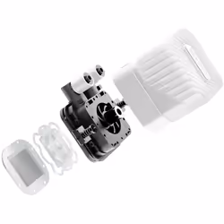 be quiet! LIGHT LOOP 240mm White Processore Raffreddatore di liquidi tutto in uno 12 cm Bianco 1 pz - Vista aggiuntiva 6