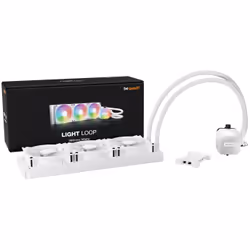 be quiet! LIGHT LOOP 360mm White Processore Raffreddatore di liquidi tutto in uno 12 cm Bianco 1 pz - Vista aggiuntiva 4
