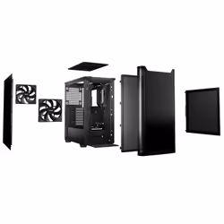 be quiet! PURE BASE 501 Black Midi Tower Nero - Vista aggiuntiva 4