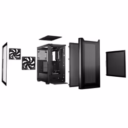 be quiet! PURE BASE 501 Airflow Window Black Midi Tower Nero - Vista aggiuntiva 4