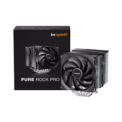 be quiet! Pure Rock Pro 3 Processore Raffreddatore d'aria 12 cm Argento 1 pz - Vista aggiuntiva 5