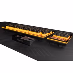 be quiet! Dark Mount Silent Linear DE ISO tastiera Gaming USB QWERTZ Tedesco Nero - Vista aggiuntiva 4