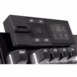 be quiet! Dark Mount Silent Linear DE ISO tastiera Gaming USB QWERTZ Tedesco Nero - Vista aggiuntiva 6