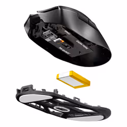 be quiet! Dark Perk | Ergo mouse Gaming Mano destra RF Wireless + USB Type-C Ottico 32000 DPI - Vista aggiuntiva 6