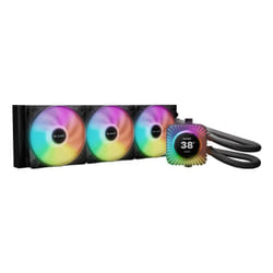 be quiet! LIGHT LOOP IO LCD | 360mm Processore Raffreddatore di liquidi tutto in uno 12 cm Nero 1 pz