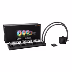 be quiet! LIGHT LOOP IO LCD | 360mm Processore Raffreddatore di liquidi tutto in uno 12 cm Nero 1 pz - Vista aggiuntiva 2