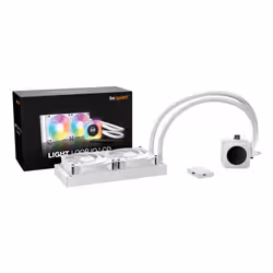 be quiet! LIGHT LOOP IO LCD | 240mm Processore Raffreddatore di liquidi tutto in uno 12 cm Bianco 1 pz - Vista aggiuntiva 2