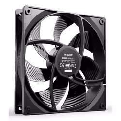 be quiet! Pure Wings 3 140 mm PWM Triple Pack Case per computer Ventilatore 14 cm Nero 3 pz - Vista aggiuntiva 2