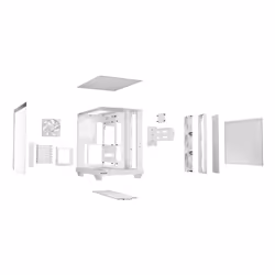 be quiet! Light Base 500 LX White Midi Tower Bianco - Vista aggiuntiva 4