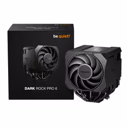 be quiet! Dark Rock Pro 6 Circuiti integrati Raffreddatore d'aria 120/135 mm Nero 1 pz - Vista aggiuntiva 8