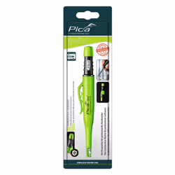 Pica-Marker Pica DRY Longlife Automatic Pen, Nero, Verde, Plastica, Acciaio inox, Grigio, 2B, 2,8 mm, 12,5 cm