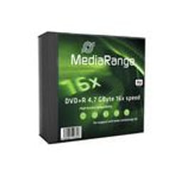 MediaRange MR419 DVD vergine 4,7 GB DVD+R 5 pz