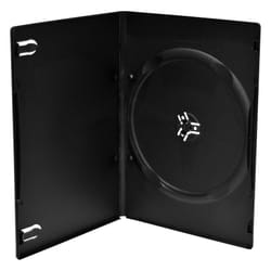 MediaRange BOX13 custodia CD/DVD Scatola con DVD 1 dischi Nero