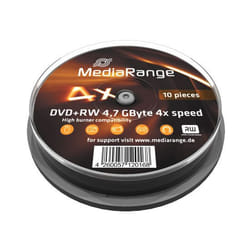 MediaRange MR451 DVD vergine 4,7 GB DVD+RW 10 pz