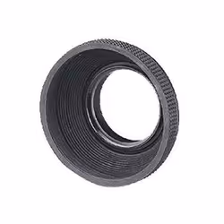 Hama Rubber Lens Hood f/ Standard Lenses, 49 mm, 4,9 cm, Rotondo, Gomma, Grigio