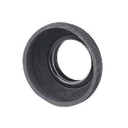 Hama Rubber Lens Hood f/ Standard Lenses, 49 mm 4,9 cm Rotondo Grigio