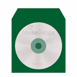 MediaRange BOX67 custodia CD/DVD Custodia a tasca 1 dischi Blu, Verde, Rosso, Giallo - Vista aggiuntiva 4