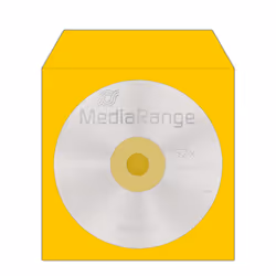MediaRange BOX67 custodia CD/DVD Custodia a tasca 1 dischi Blu, Verde, Rosso, Giallo - Vista aggiuntiva 8