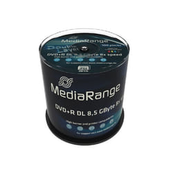 MediaRange MR471 DVD vergine 8,5 GB DVD+R DL 100 pz