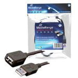 MediaRange MRCS111 cavo USB 3 m USB A Nero