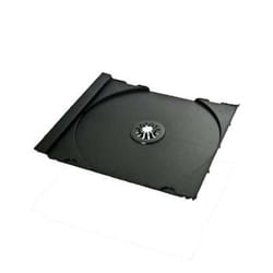 MediaRange BOX111-200 custodia CD/DVD Custodia Jewel 1 dischi Nero