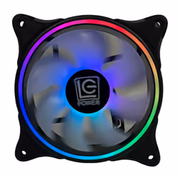LC-Power LC-CF-120-ARGB-B sistema di raffreddamento per computer Case per computer Ventilatore 12 cm Nero
