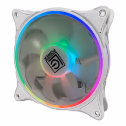 LC-Power LC-CF-120-ARGB-W sistema di raffreddamento per computer Case per computer Ventilatore 12 cm Bianco