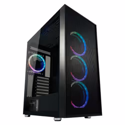 LC-Power Black_Wanderer_X Midi Tower Nero - Vista aggiuntiva 5