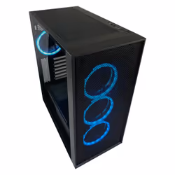 LC-Power Black_Wanderer_X Midi Tower Nero - Vista aggiuntiva 6