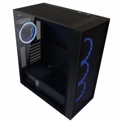 LC-Power Black_Wanderer_X Midi Tower Nero - Vista aggiuntiva 7