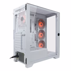 LC-Power LC-7041B-ON Midi Tower Bianco - Vista aggiuntiva 7