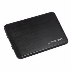 LC-Power LC-PRO-25BUB, Custodia per Disco Rigido (HDD), 2.5", SATA, Seriale ATA II, 0,48 Gbit/s, Nero