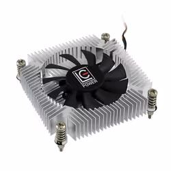 LC-Power LC-CC-65 sistema di raffreddamento per computer Processore Refrigeratore 6,5 cm Blu, Argento, Bianco